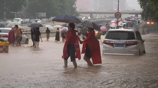 GLOBALink | Heavy rain affects over 144,660 people in central China's Henan