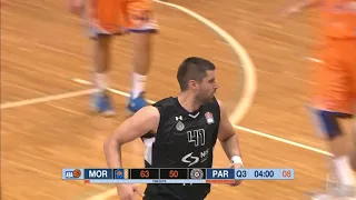 Gagič delivers a monster dunk! (Mornar - Partizan NIS, 14.10.2018)