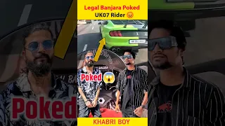 Legal Banjara Again Poked @TheUK07Rider 😭 | Very Angry UK07 Rider #shorts #uk07rider #youtubeshorts