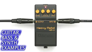 BOSS HM-2 Heavy Metal (Made in Japan) Demo