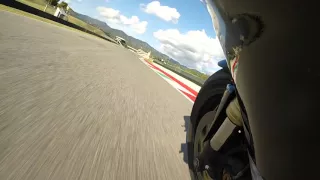 On board Mugello Yamaha r1