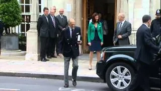 Prince Philip, Duke of Edinburgh, leaves hospital