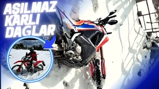 Honda CRF 250 L ile Karlı Macera: Dağların Keyifli Yüzü