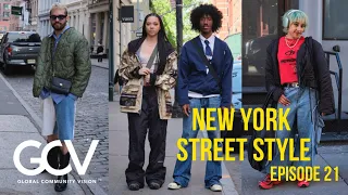 【STREET SNAP】New York Street Style Ep.21｜Spring Trends 2024 ft. Maurice Kamara @thepeoplegallery