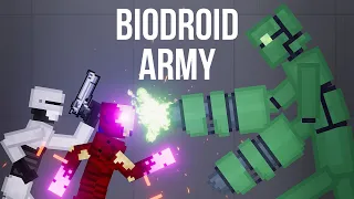 ROBOCOP & Evil Iron Man vs Biodroid Army - People Playground 1.17