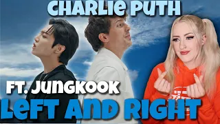 Charlie Puth - Left And Right (feat. Jung Kook of BTS) [Official Video] REACTION! | Heather Cutright