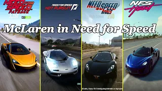 Evolution of McLaren in Need for Speed Games