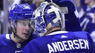 Frederik Andersen gets standing ovation after 32 save performance