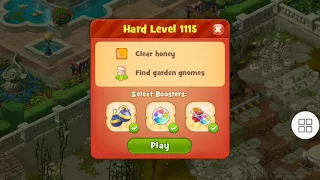 Gardenscapes Level 1115