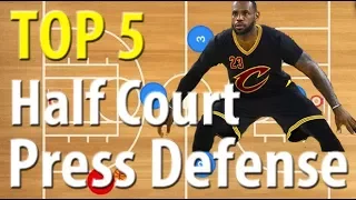Top 5 Half Court Trap Basketball Zone Defense