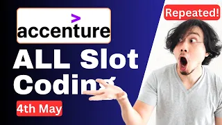 4th May All | Accenture latest coding questions | Accenture Assessment test 2024