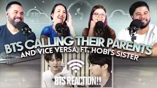 "BTS calling their parents on camera and vice versa" Reaction - We love this 🥹😊  | Couples React