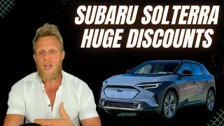 Subaru offers massive discounts on the Solterra EV