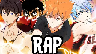 SPORTS ANIME RAP CYPHER | RUSTAGE ft. Khantrast, Zach B, Breeton Boi & More