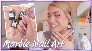 Marble Nail Art von TikTok 😍 Klappt das so einfach zu Hause?? 🙈