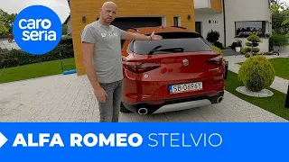 Alfa Romeo Stelvio 2.2 JTDM - włoska supermodelka, chora na gruźlicę (Test PL) | CaroSeria