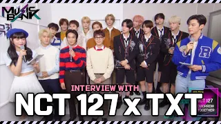 [IND/ENG] Interview bersama #NCT127 & #TOMORROW_X_TOGETHER | Music Bank | KBS 230210