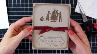 Mass Producing Christmas Cards #2 with Welcome Christmas Stamp Set