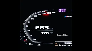 Bmw M8 Top Speed 300km/h 🔥 #shorts