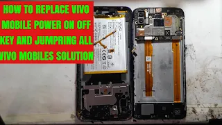 All Vivo Mobile | ON - OFF Not Working & Power Button Not Working Problem #solutions