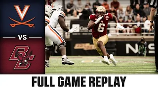 Virginia vs. Boston College Full Game Replay | 2023 ACC Football