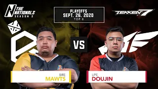 Tiger unleashed | BRE.Mawts vs LPE.Doujin | The Nationals Season 2 Tekken 7 Playoffs Pt. 1