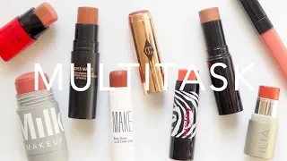 Multitasking Makeup | Cheeks, Lips and Eyes with Blush Sticks