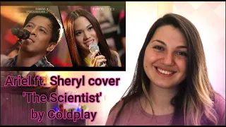 Ariel Noah ft. Sheryl Sheinafia - The Scientist (Coldplay Cover) REACTION