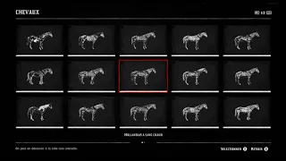 Red Dead Redemption 2 Encyclopédie Des Chevaux 100%