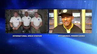 Expedition 64 Inflight with Pittsburgh Steelers Quarterback Josh Dobbs - January 15, 2021