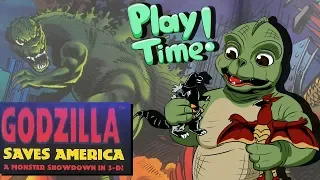 Godzilla Saves America: A Monster Showdown in 3-D! - MIB Play Time Ep 7