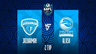 1XBET MEDIA FOOTBALL LEAGUE | JAIDARMAN vs ALASH 2 ТУР