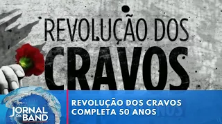 Nova série da Band destacará a Revolução dos Cravos, em Portugal | Jornal da Band