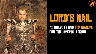 Lord's Mail (quest) - Imperial Legion Walkthrough (TES III Morrowind)