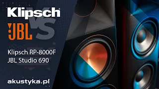 Starcie Amerykańskich gigantów - Klipsch RP-8000F vs JBL Studio 690 - Test i porównanie