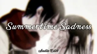 Lana Del Rey - Summertime Sadness (Audio Edit) [Attack On Titan]