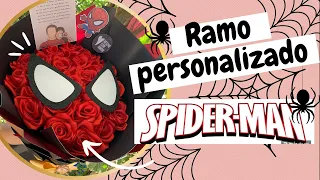 PASO A PASO RAMO SPIDERMAN!!!! CON ROSAS ETERNAS (no podia faltar un ASMR)