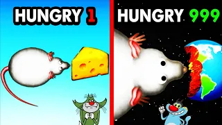 Taste Planet Game Forever hungry Rat / in Hindi OGGY game #part123