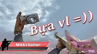 [ Bình Luận CF ] : Cây Súng M4A1 Guitar Màu Hồng | M4A1- Guitar | Kris Le |  (GamePlay)