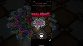 Rangoli Art - Reskill x Spark AR - Diwali Hackathon