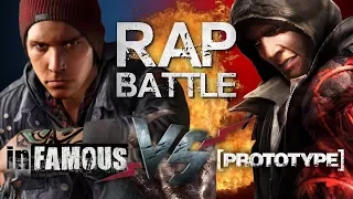 Рэп Баттл - inFamous vs. Prototype