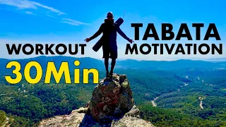Tabata workout 30 min / Full body / 30 10 hiit