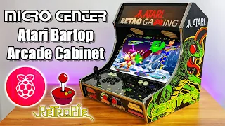 Raspberry Pi Atari Bartop Arcade Cabinet Kit From Micro Center