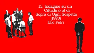 INDAGINE SU UN CITTADINO AL DI SOPRA DI OGNI SOSPETTO. ELIO PETRI (1970)