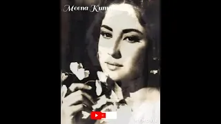 Actress Meena Kumari Black&white pictures| Meena kumari beautiful picture collection #viral #shorts