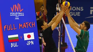 Bulgaria 🆚 Japan - Full Match | Men’s Volleyball Nations League 2019