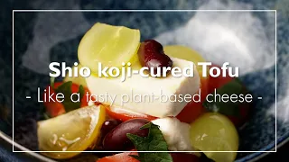 Shio koji-cured TOFU: It is like a plant-based cheese!