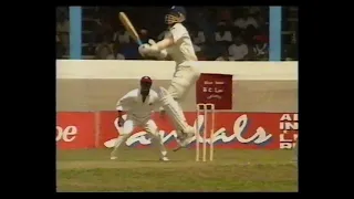 WEST INDIES v ENGLAND 2nd TEST MATCH DAY 1 TRINIDAD FEBRUARY 5 1998 ALEC STEWART SIR CURTLY AMBROSE