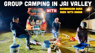Vlog 220 | GROUP CAMPING IN JAI VALLEY, JAMMU & KASHMIR. WITH@seekwiithsagarr @Ghumakkadbugz