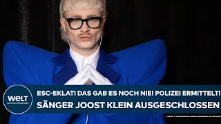 ESC 2024: Eklat in Malmö! Das gab es noch nie! Polizei ermittelt! Sänger Joost Klein ausgeschlossen!